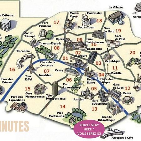 Appartement Cosy Au Calme A 20 Min De Paris Villejuif Bagian luar foto